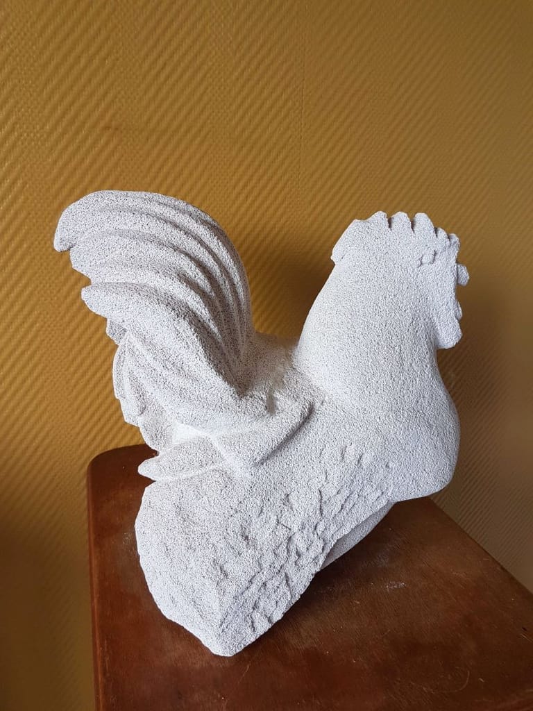 Sculpture : Coq